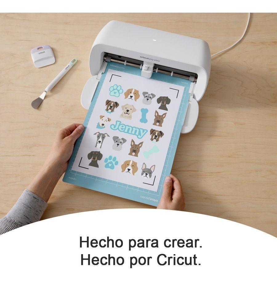 Papel Etiqueta Imprimible Waterproof Blanco Cricut 6pz-4