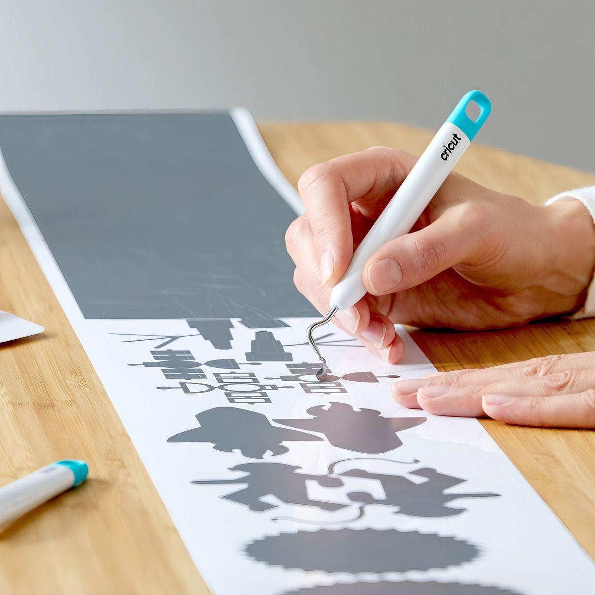 Vinil De Corte Smart Adhesivo Permanente 5.5 X 120 Plateado-2