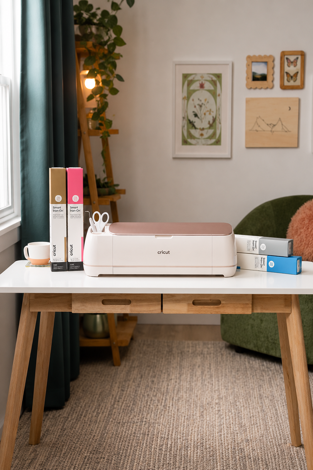 Kit Pro Plotter de Corte Maker 4 Seashell Rosa Namr Cricut-2