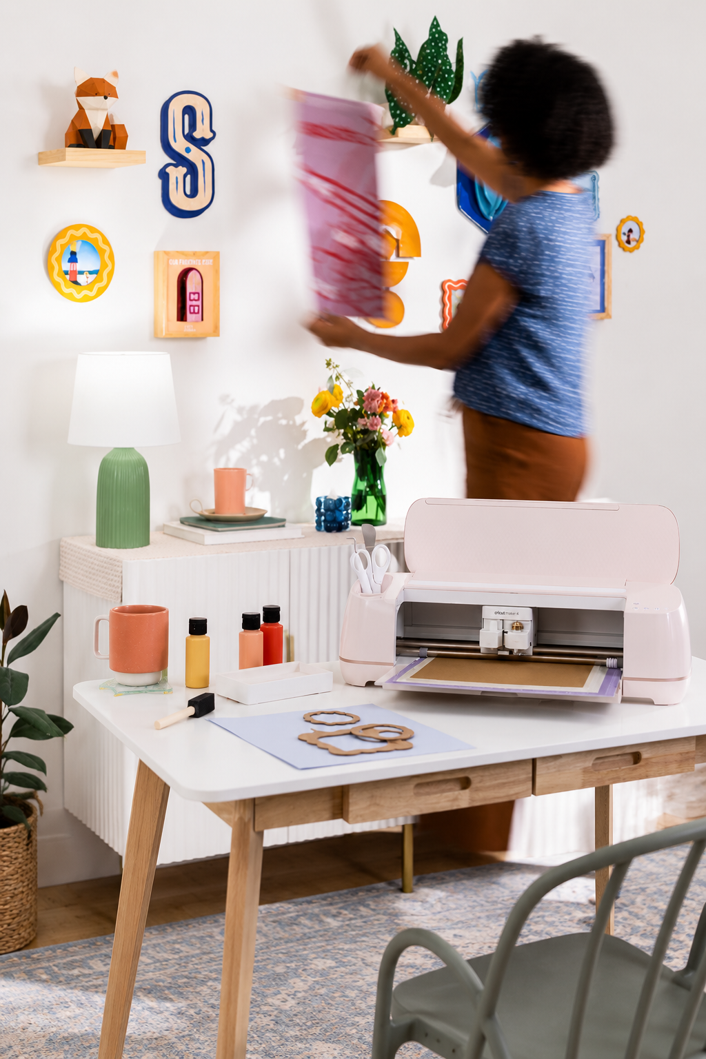 Kit Pro Plotter de Corte Maker 4 Seashell Rosa Namr Cricut-6
