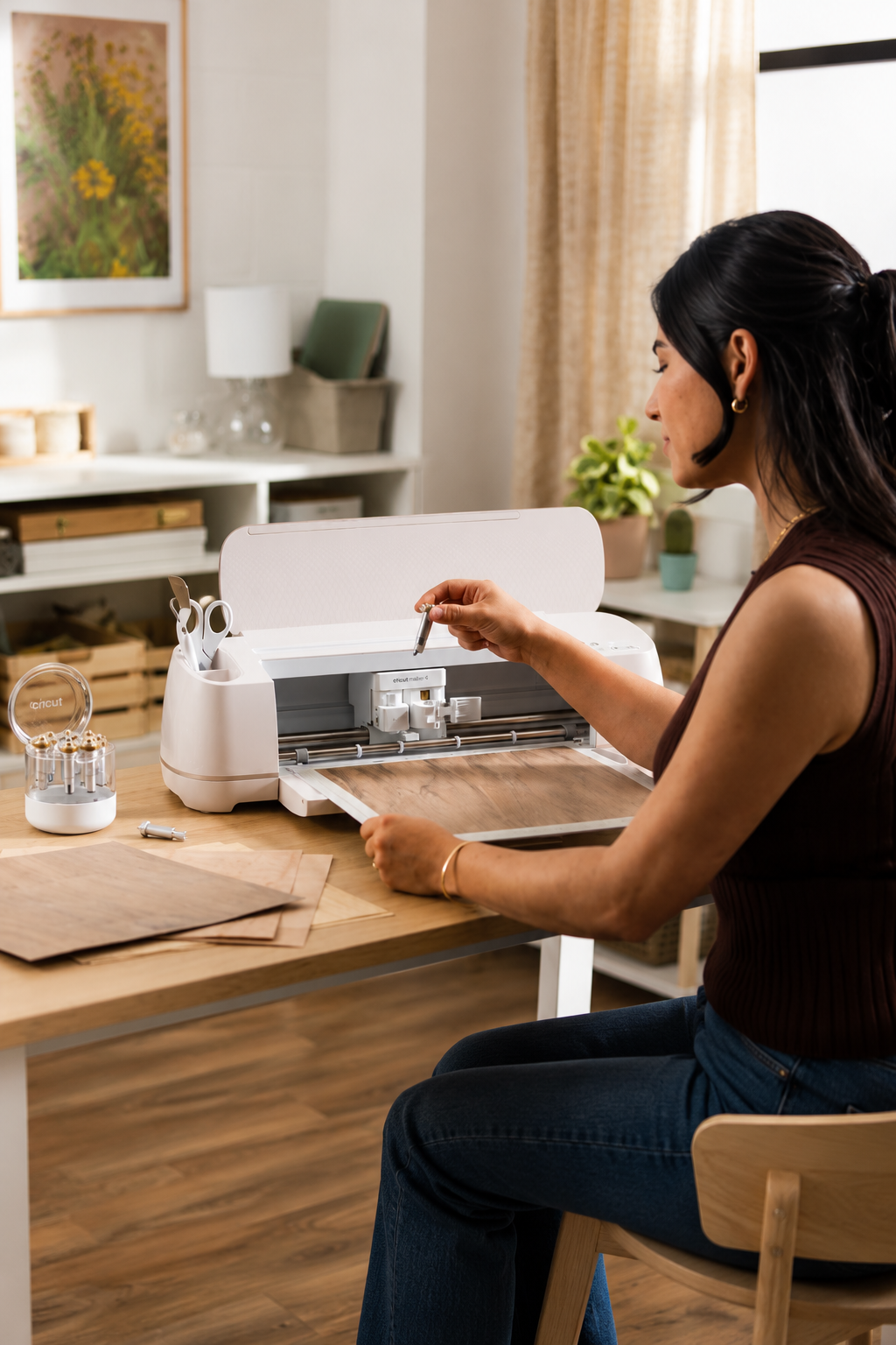 Kit Pro Plotter de Corte Maker 4 Seashell Rosa Namr Cricut-7