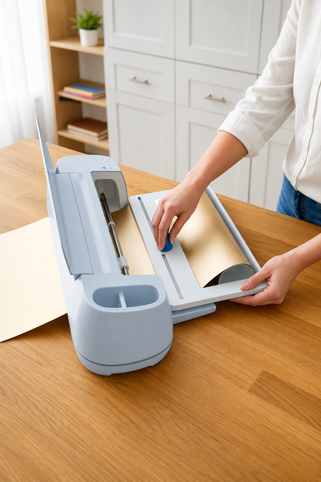 Portarrollos Con Recortadora Integrada Cricut-8