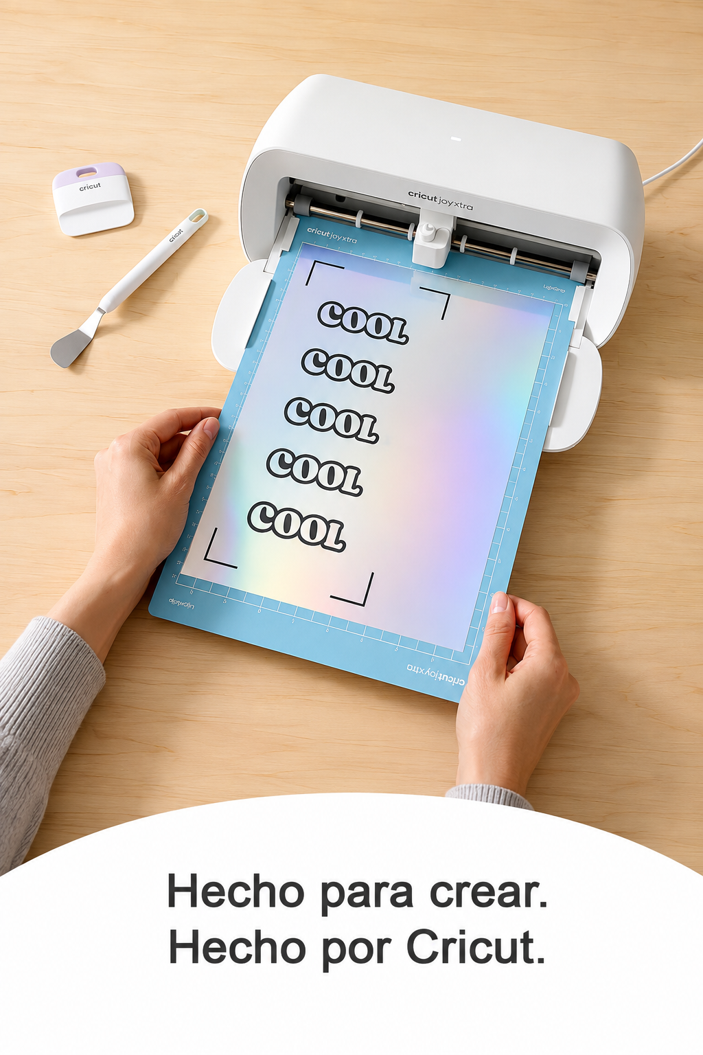 Vinil Imprimible Blanco Tamaño Carta 12pz Cricut-4
