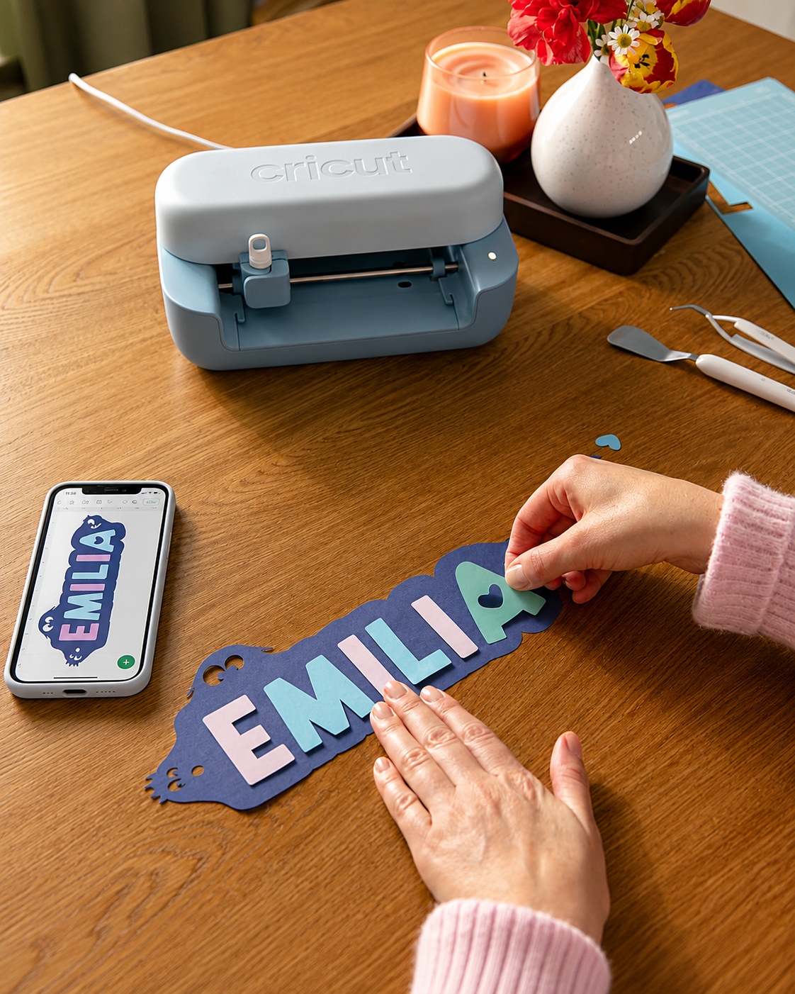 Kit Plotter De Corte Cricut Joy 2 Essential Azul-8
