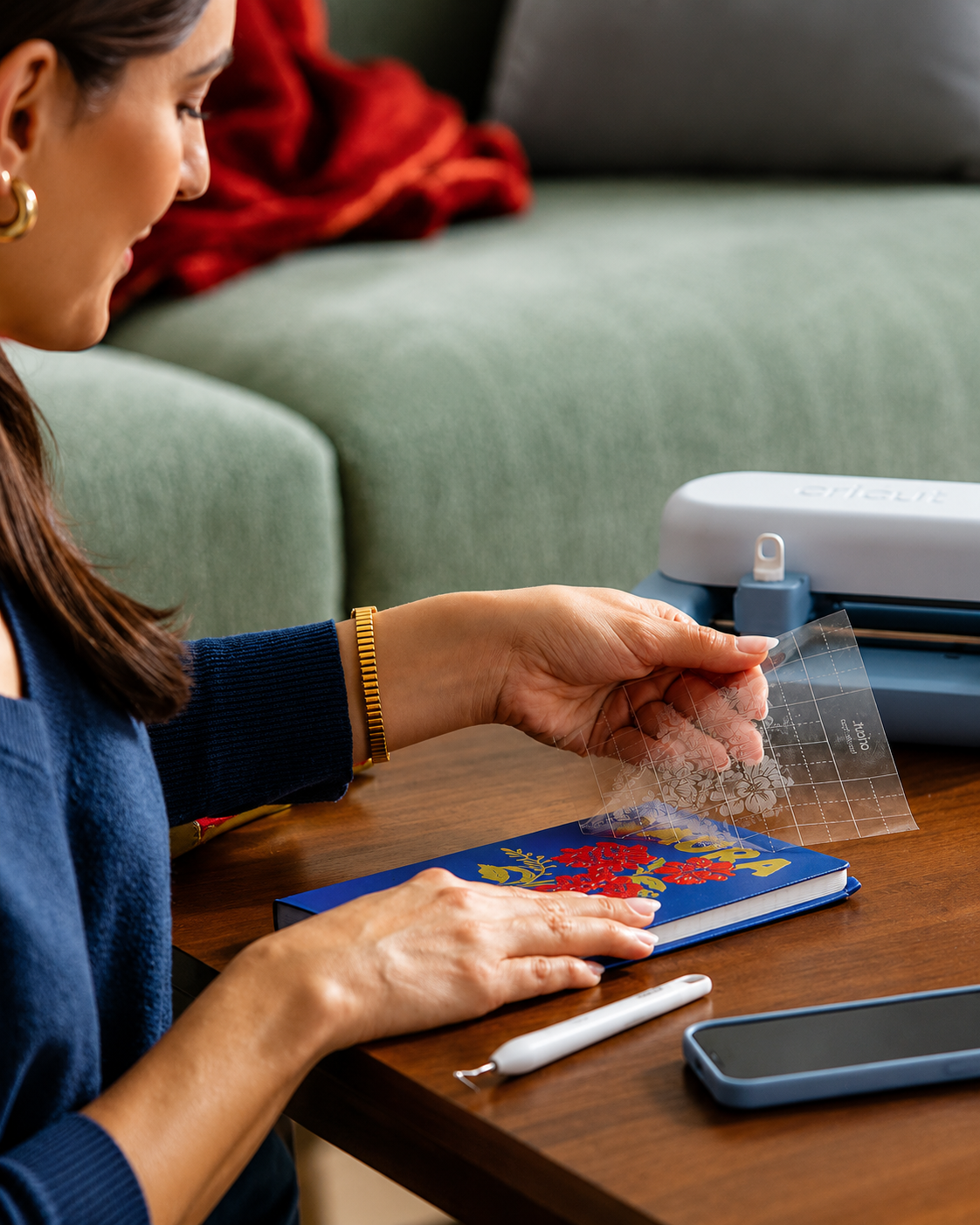 Kit Plotter De Corte Cricut Joy 2 Essential Azul-4