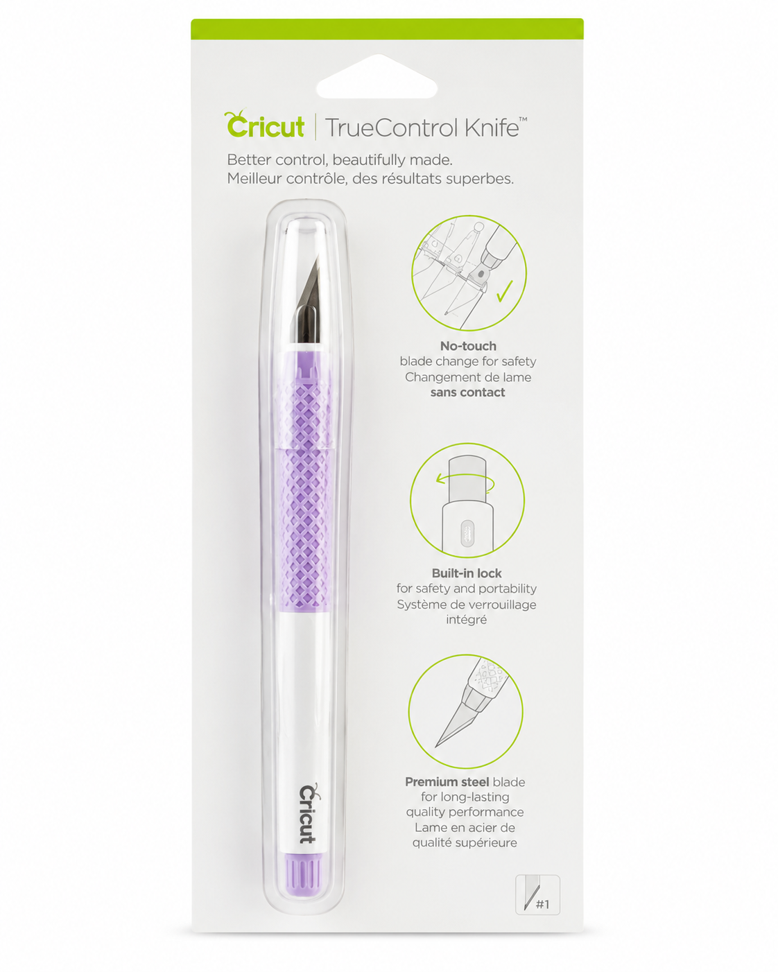 Cuchillo Truecontrol Lila Cricut-2