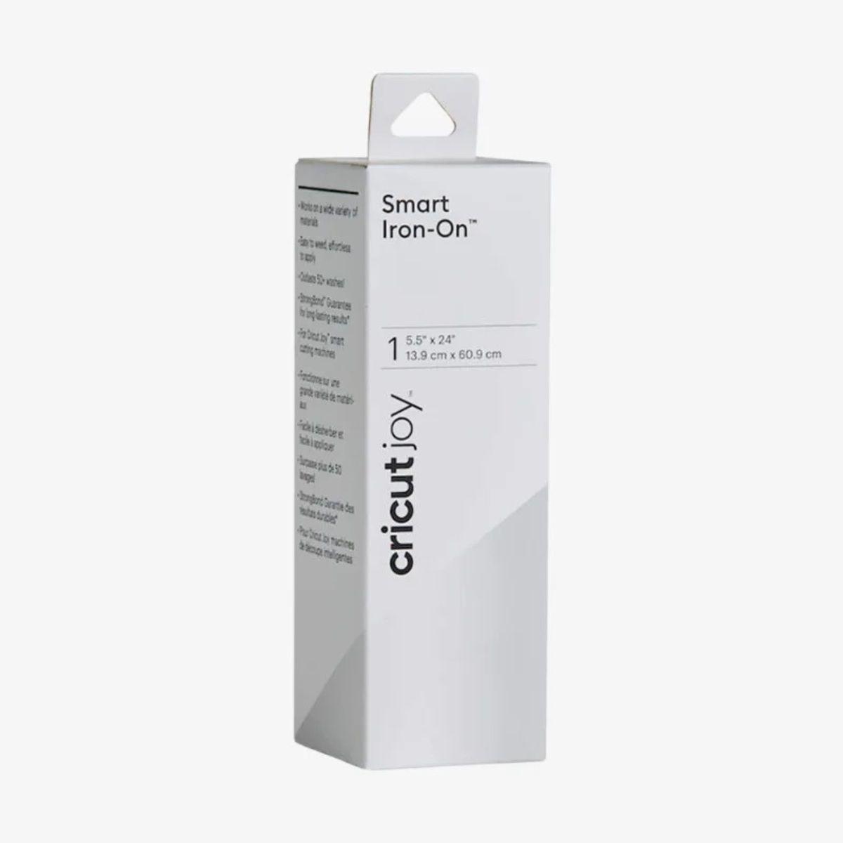 Vinilo Textil Smart Iron-on 13,9x60,9 cm Blanco Cricut-0