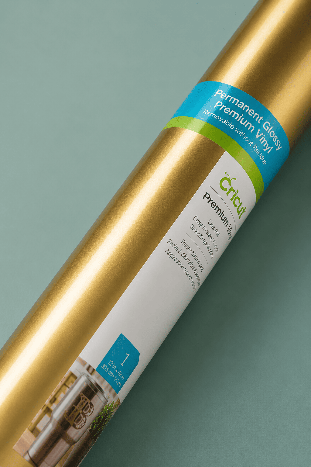 Vinilo Pvp12 x 48 Wm Dorado Cricut-1