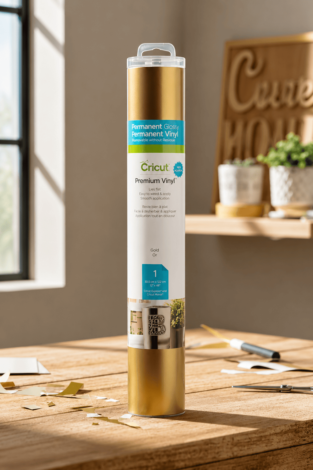 Vinilo Pvp12 x 48 Wm Dorado Cricut-4