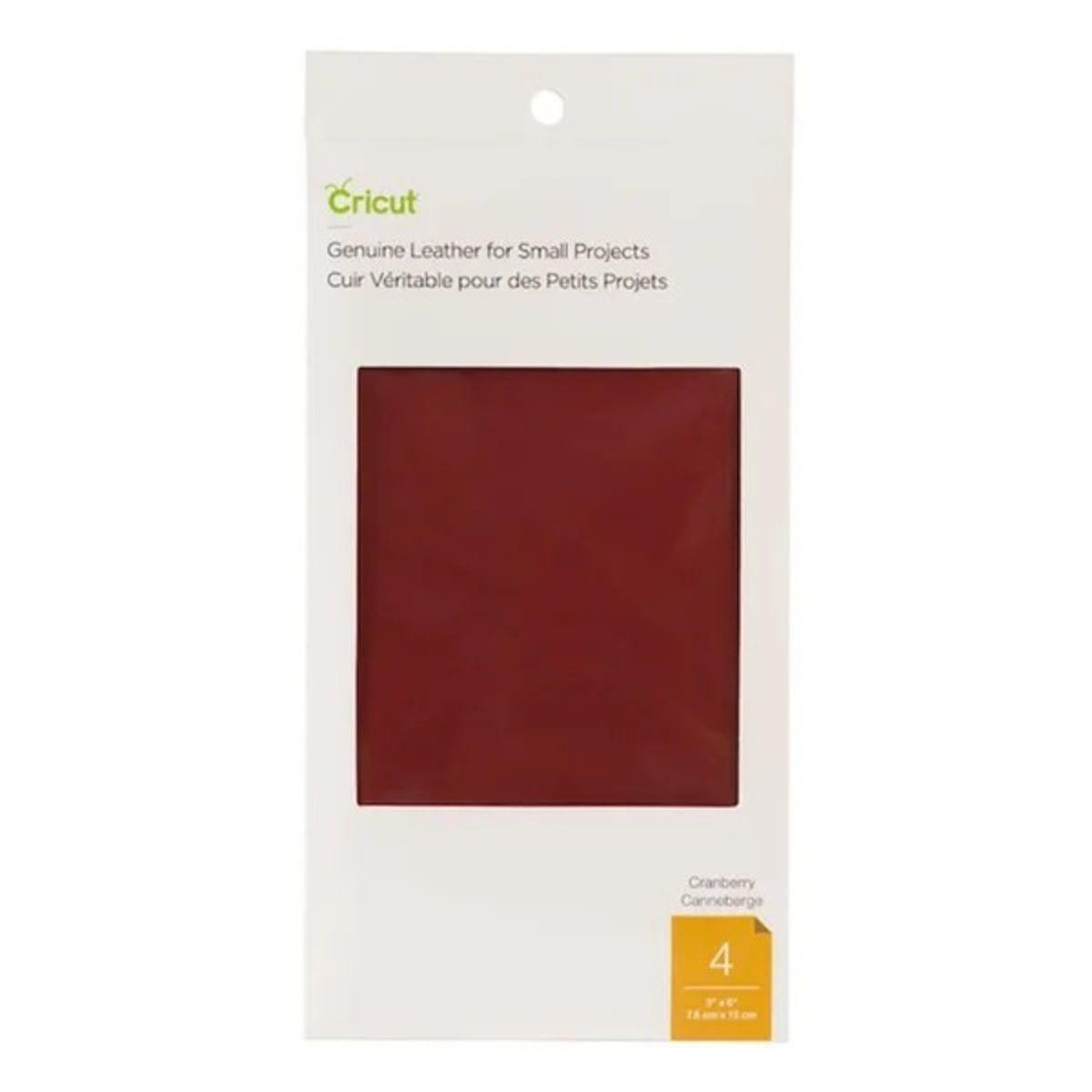 Cuero Original 3 X 6 In Burdeo Cricut-0
