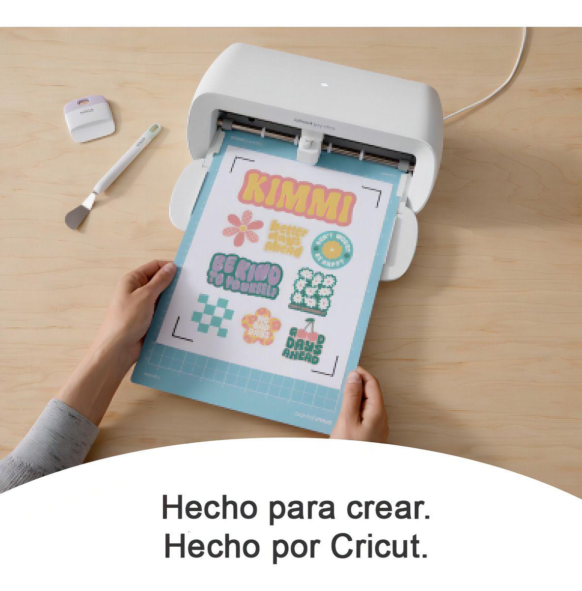 Papel Etiqueta Imprimible Blanco Tamaño Carta 8pz Cricut-2