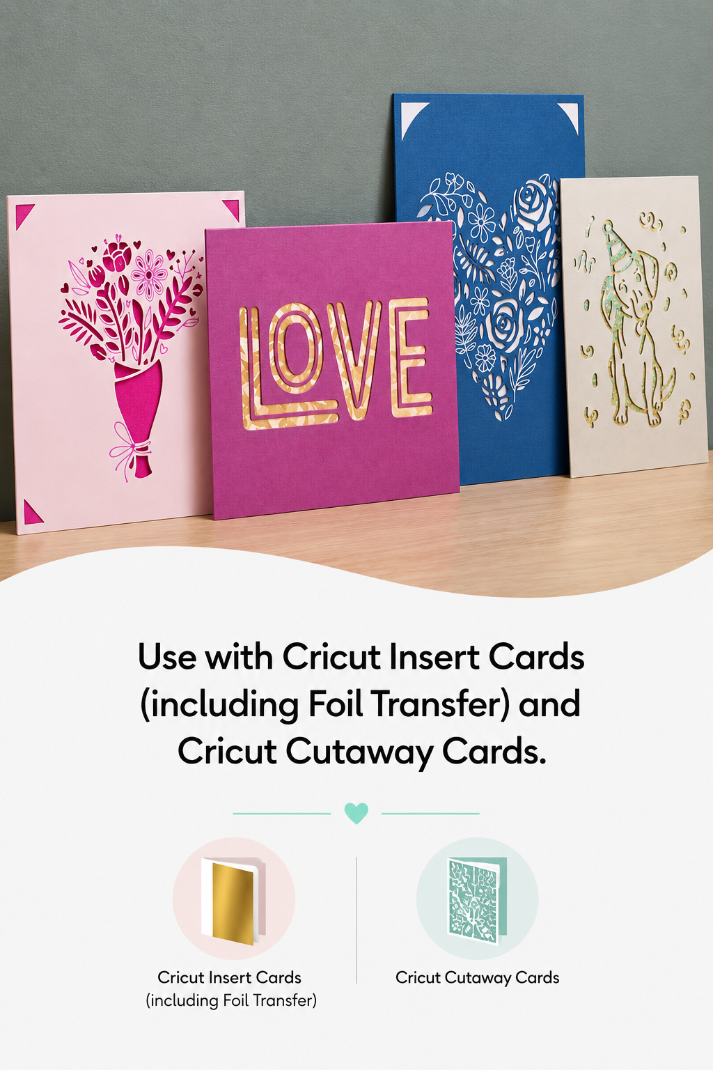 Tapete de corte para tarjetas de 33x41 cm Cricut-2