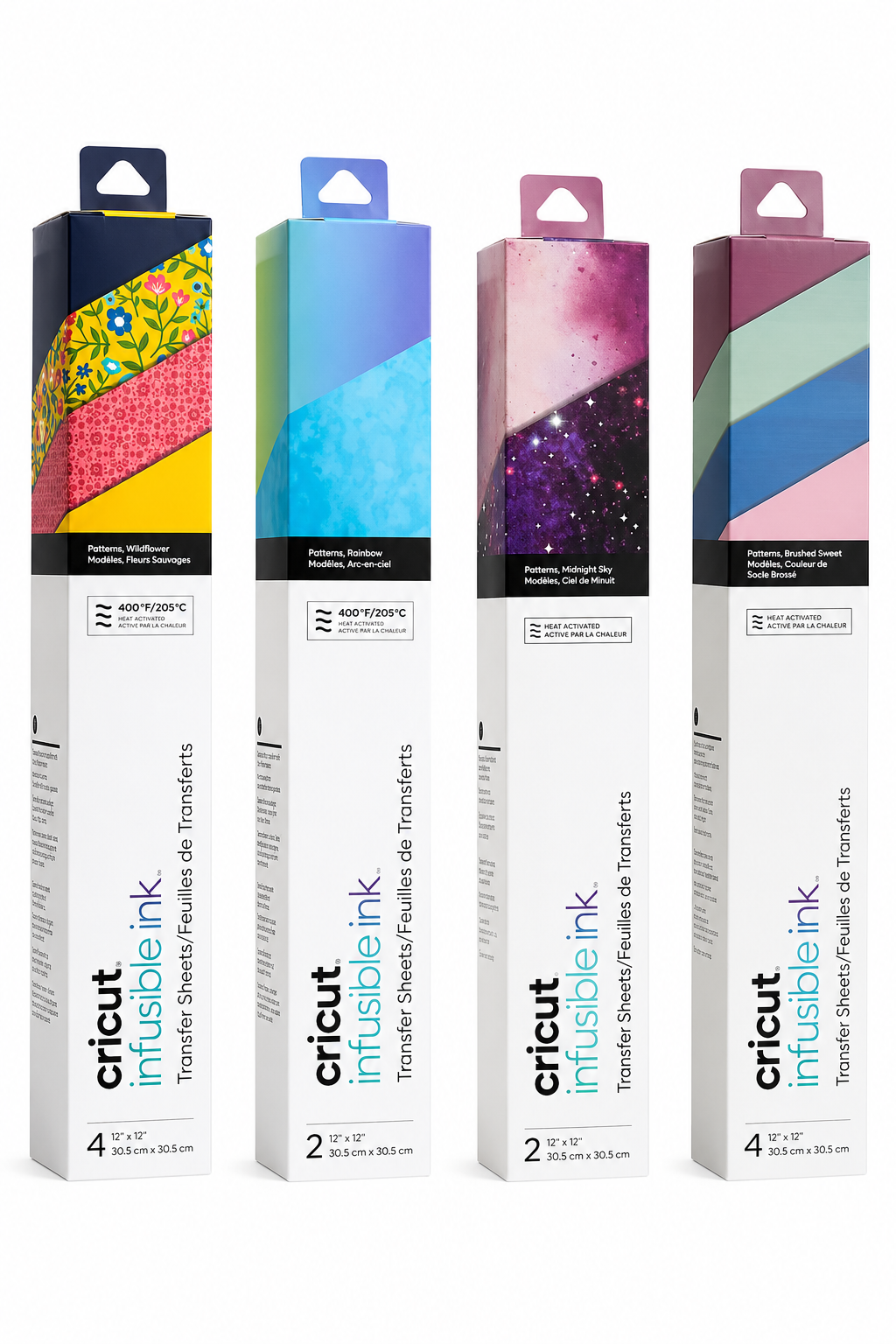 Hoja Infusible Ink Brushed Sunset 12 X12 (4 Pzs) Cricut-4