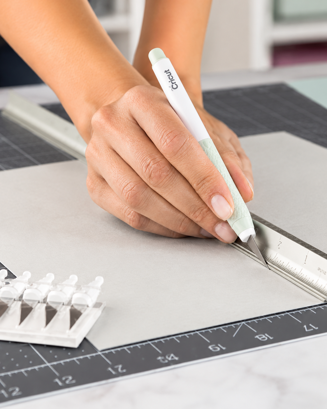 Cuchillo Truecontrol Menta Cricut-1