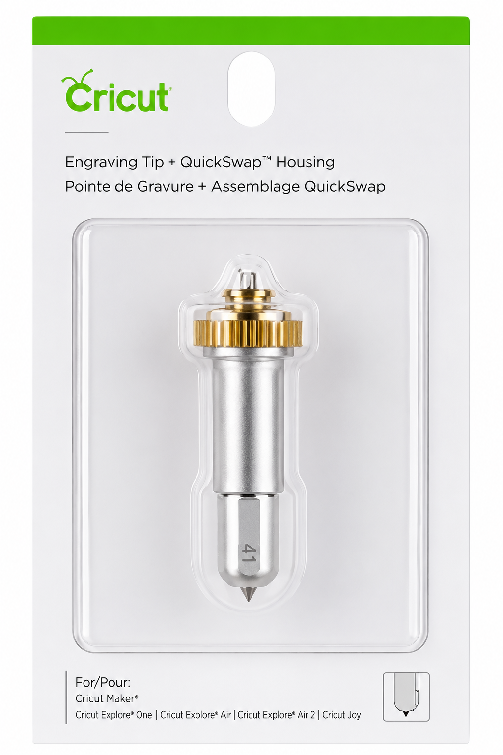 Cricut Adaptador Quickswap Y Punta De Grabado Para Maker-2