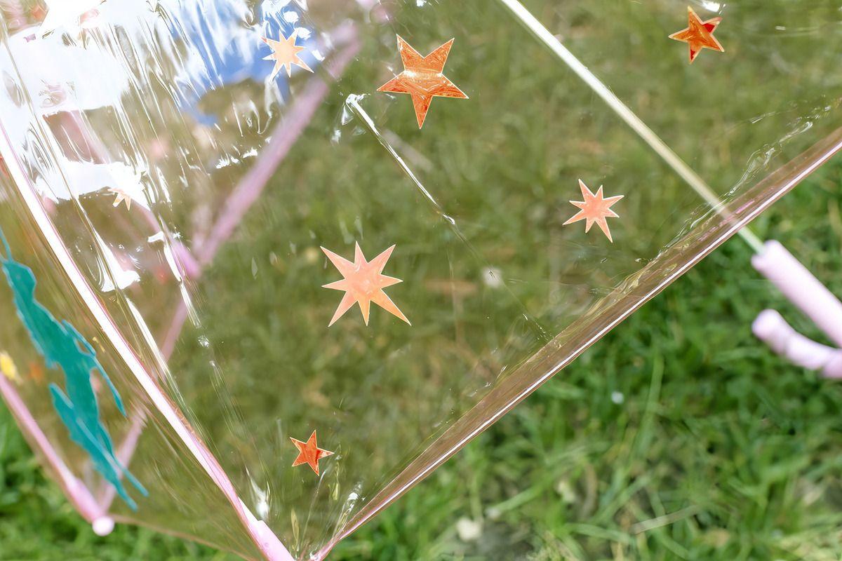 Rollo De Vinil Holográfico Rosa-4