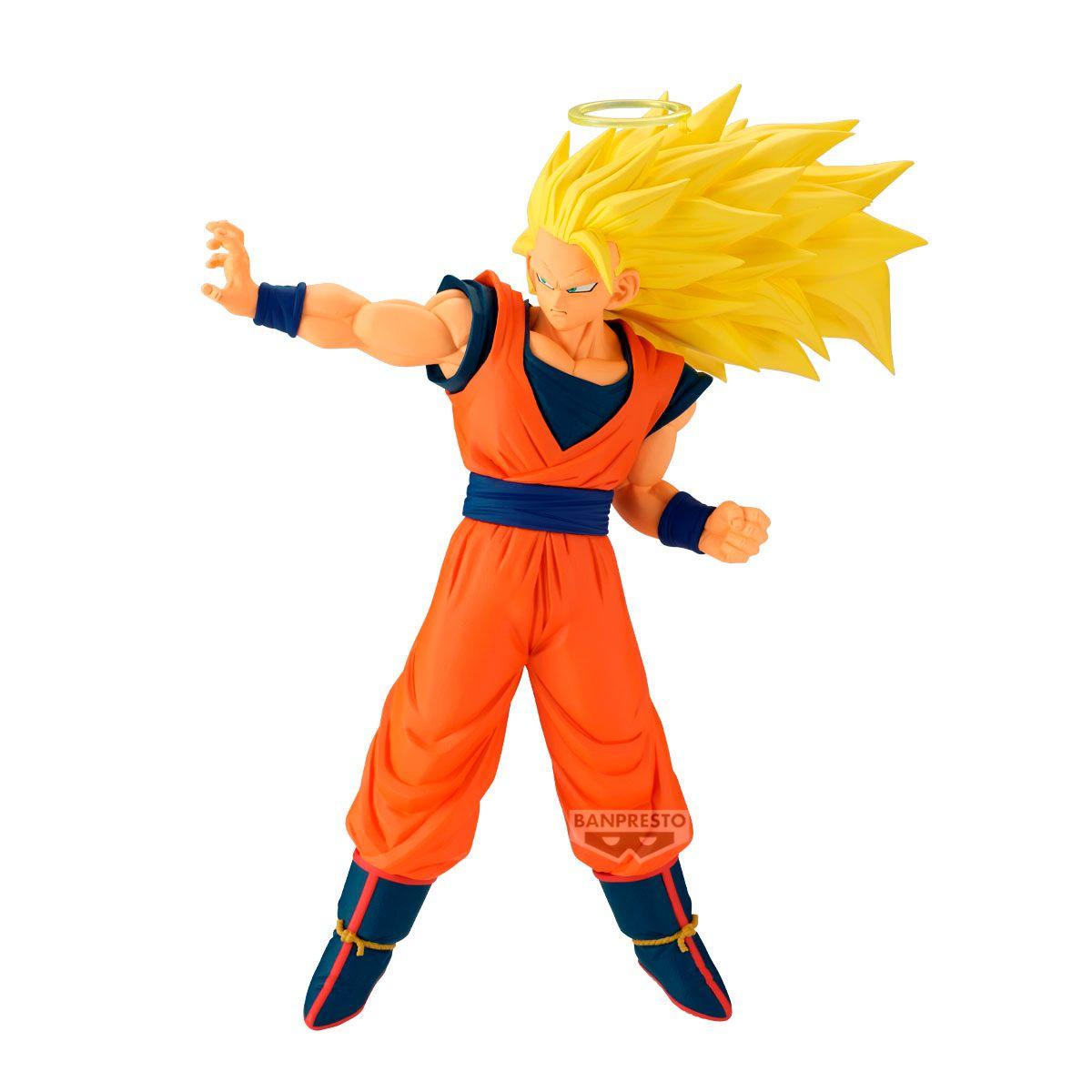 FIG COLECCIONABLE DRAGON BALL Z MATCH M SS3 SON GOKU VS BUU-0