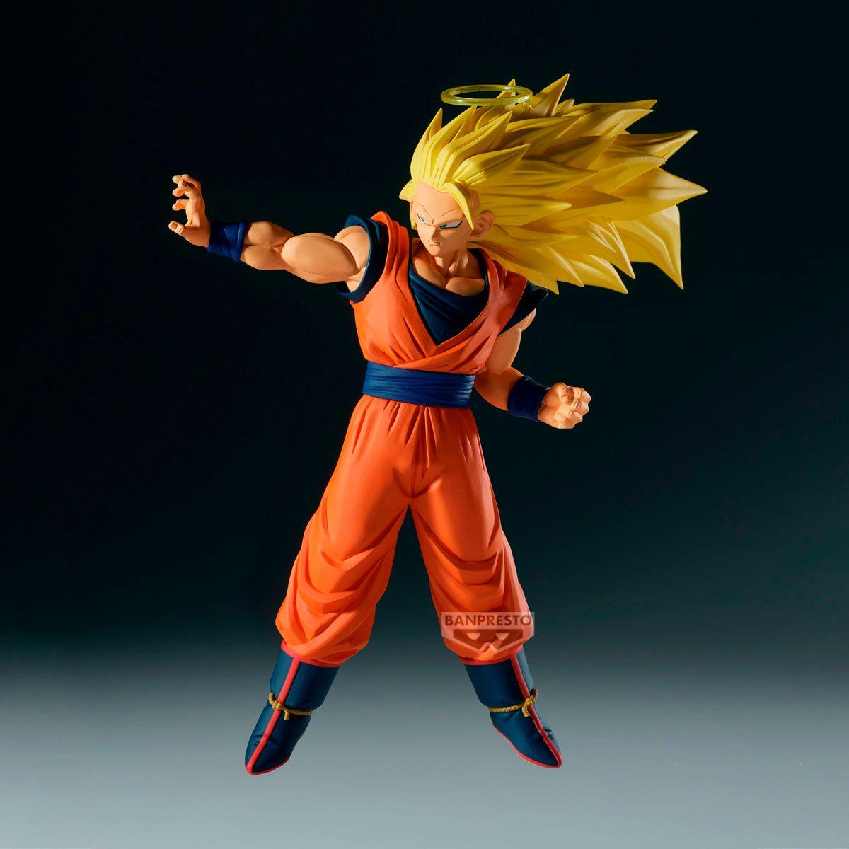 FIG COLECCIONABLE DRAGON BALL Z MATCH M SS3 SON GOKU VS BUU-2