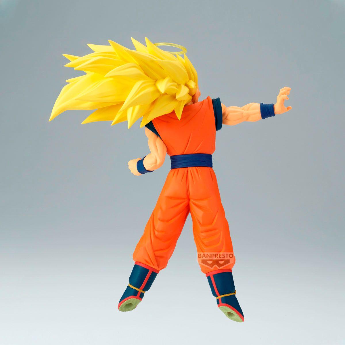 FIG COLECCIONABLE DRAGON BALL Z MATCH M SS3 SON GOKU VS BUU-3