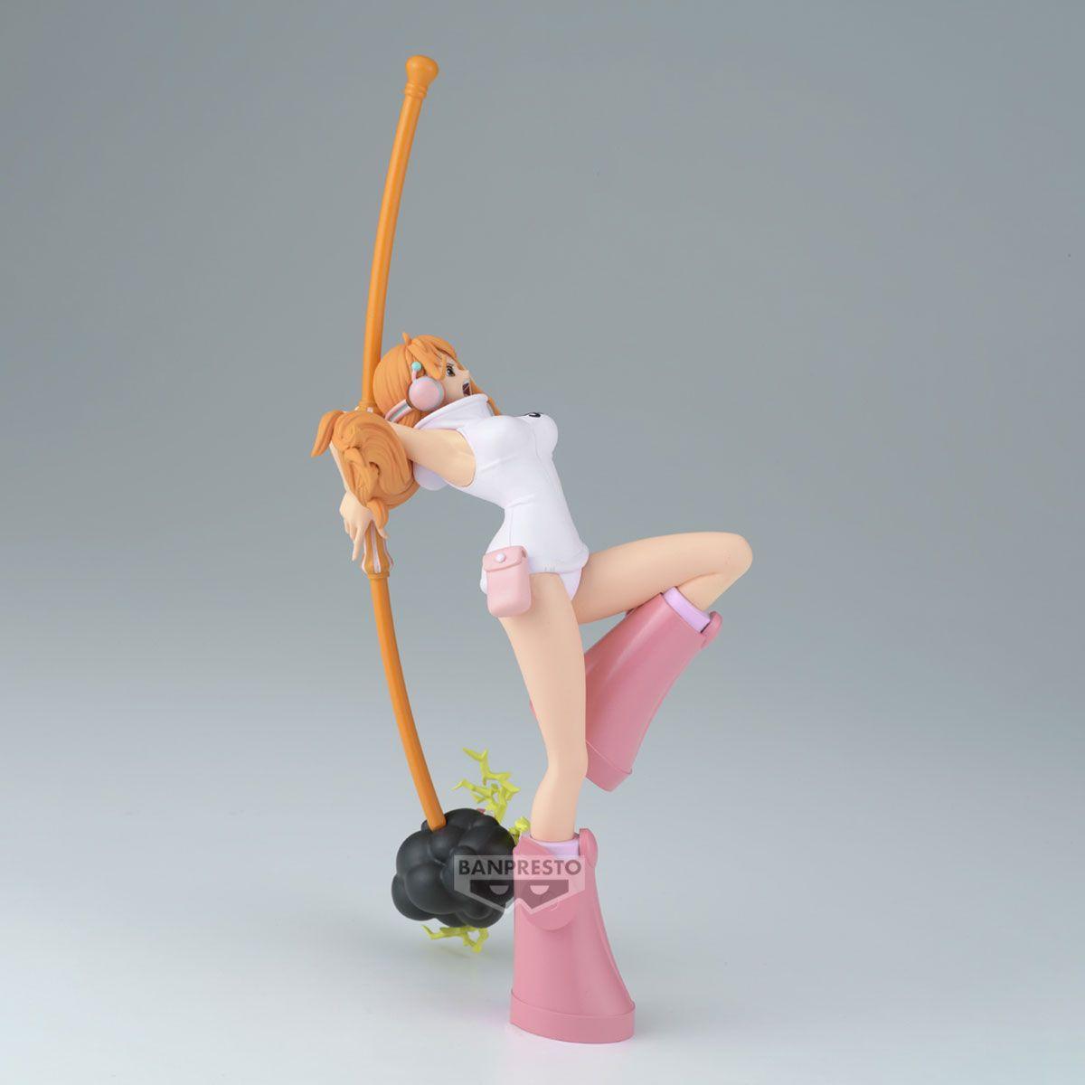 FIGURA COLECC BANDAI ONE PIECE BATTLE RECORD COLLECT NAMI-1