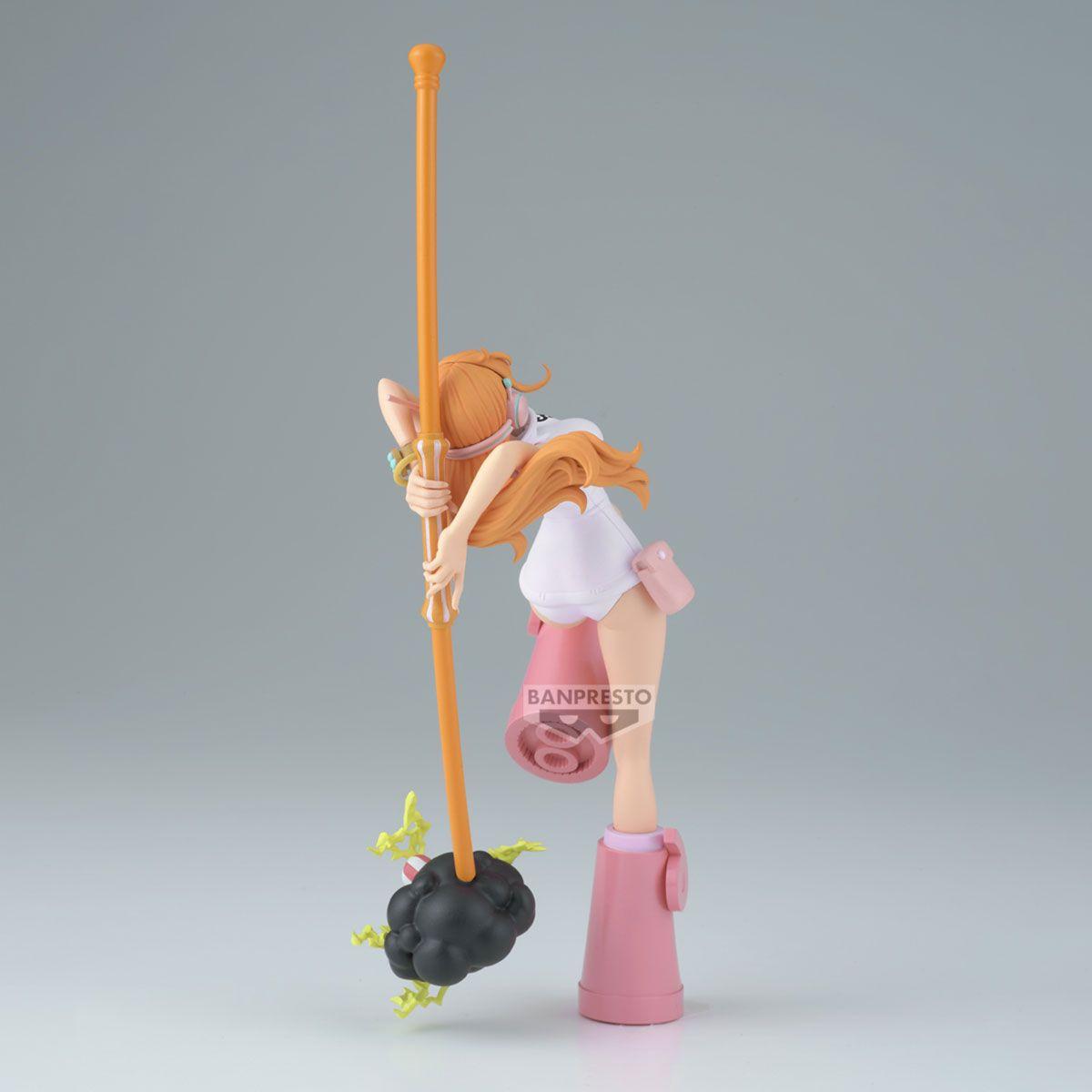FIGURA COLECC BANDAI ONE PIECE BATTLE RECORD COLLECT NAMI-2