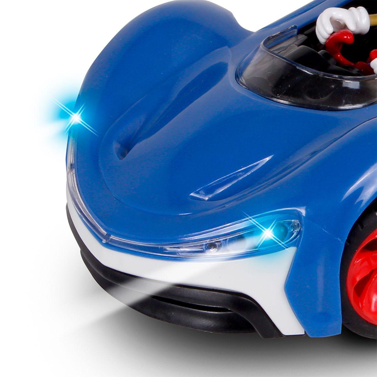 AUTO DE JUGUETE SONIC RC 24GHZ CON MODO TURBO-1