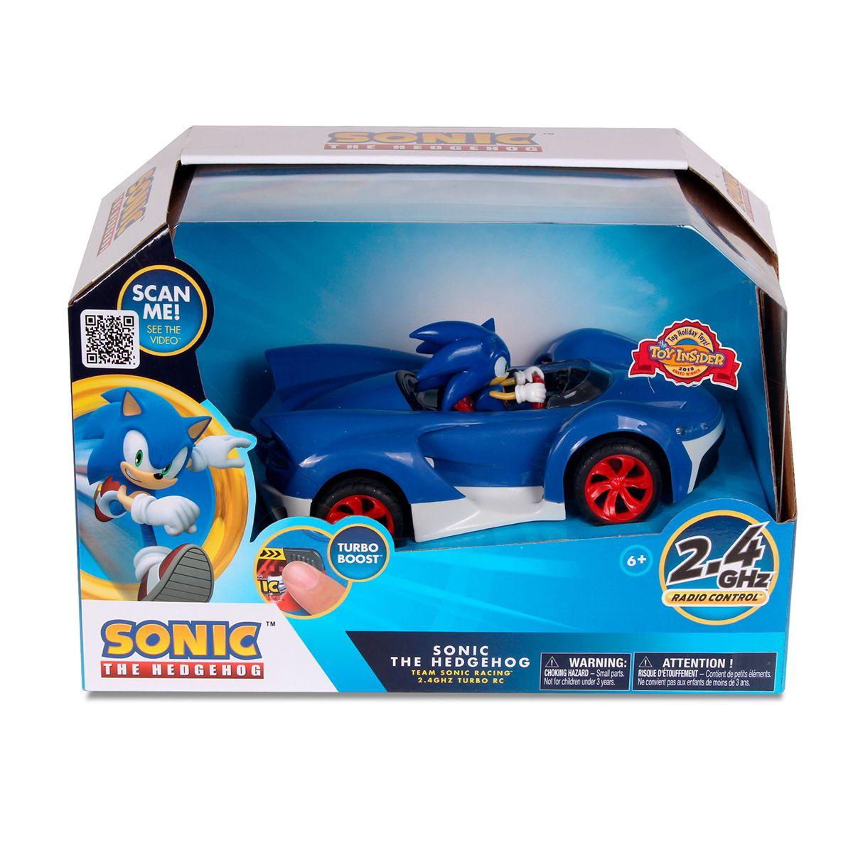 AUTO DE JUGUETE SONIC RC 24GHZ CON MODO TURBO-3