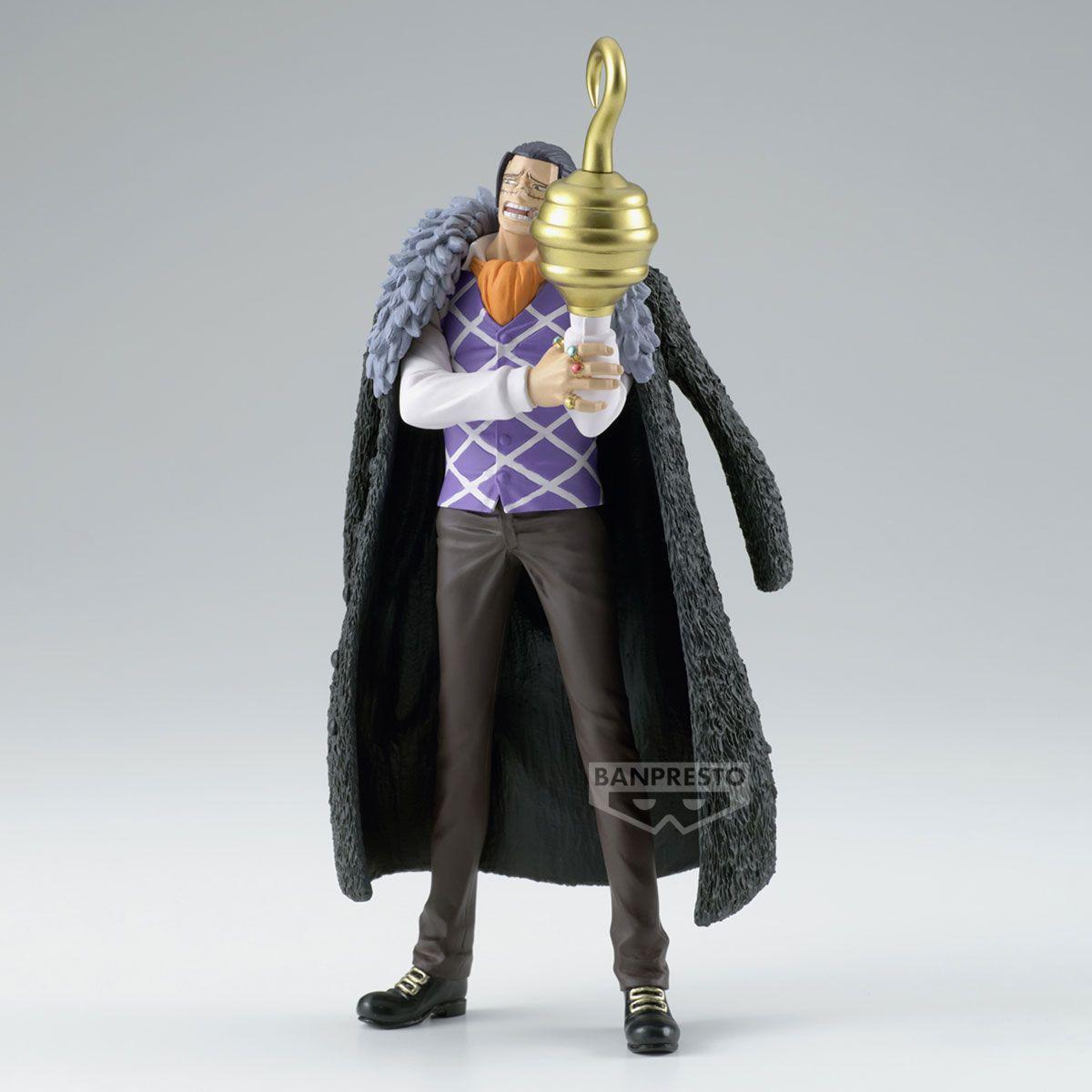 FIGURA COLECC BANDAI ONE PIECE DXF GRANDLINE EXTRA CROCODILE-3