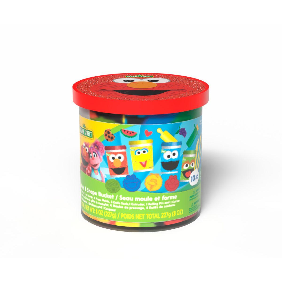 SET DE MOLDES Y FORMAS PLAZA SESAMO EN CUBO-3