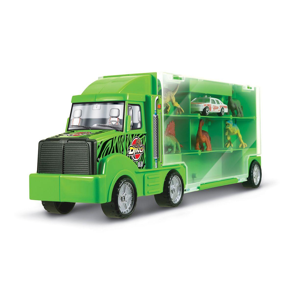CAMIÓN DINOSAURIO – VEHÍCULO PREHISTÓRICO DE JUGUETE-3