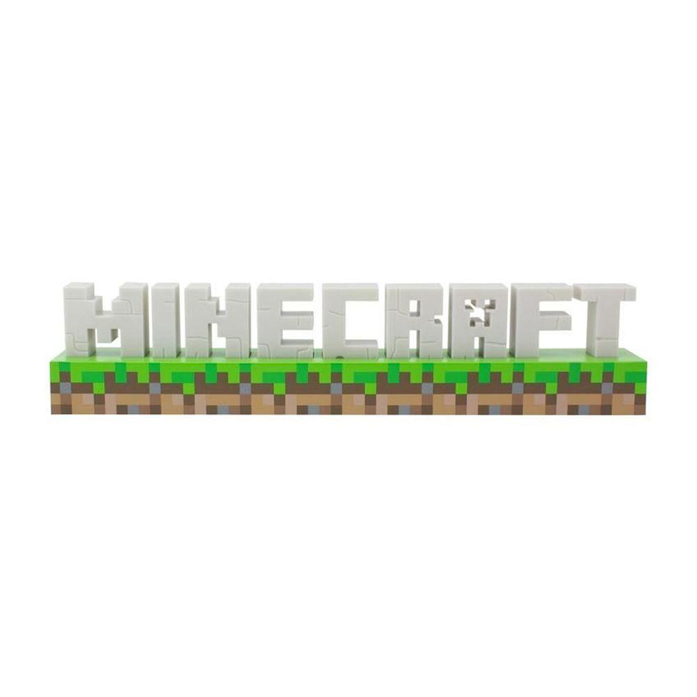 PALADONE LAMPARA EN FORMA DE LOGO MINEGRAFT-0