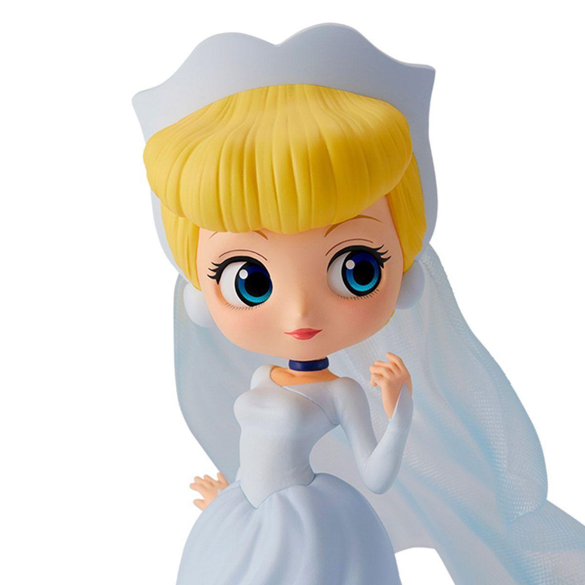 BANDAI FIGURA COLECCIONABLE QPOSKET DISNEY PRINC CENICIENTA-2