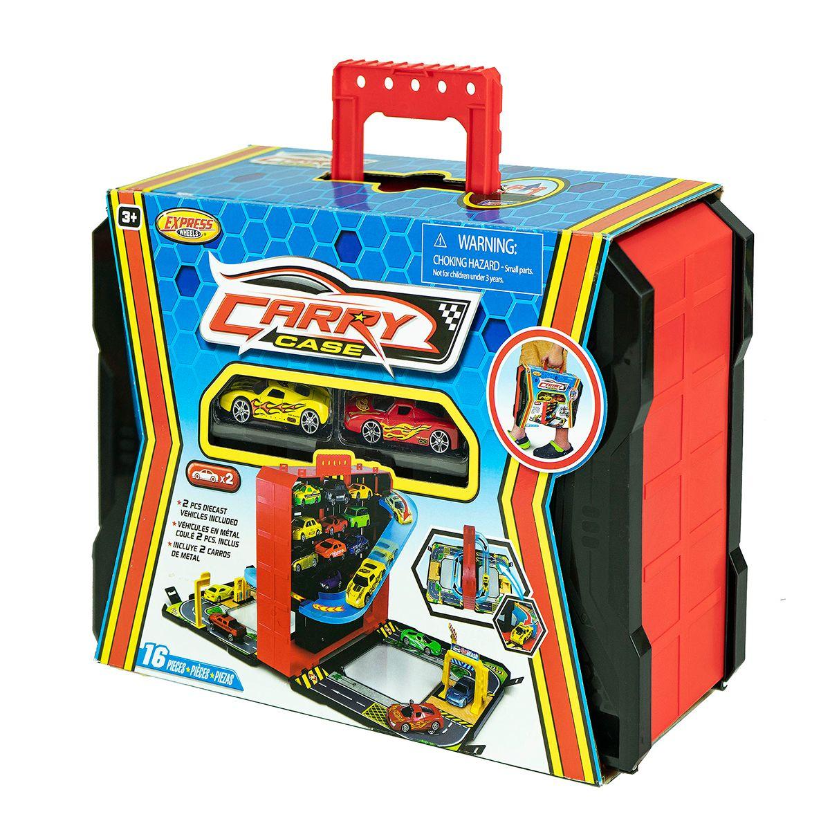 VEHICULOS MINIATURA GARAGE PLEGABLE PORTATIL-3