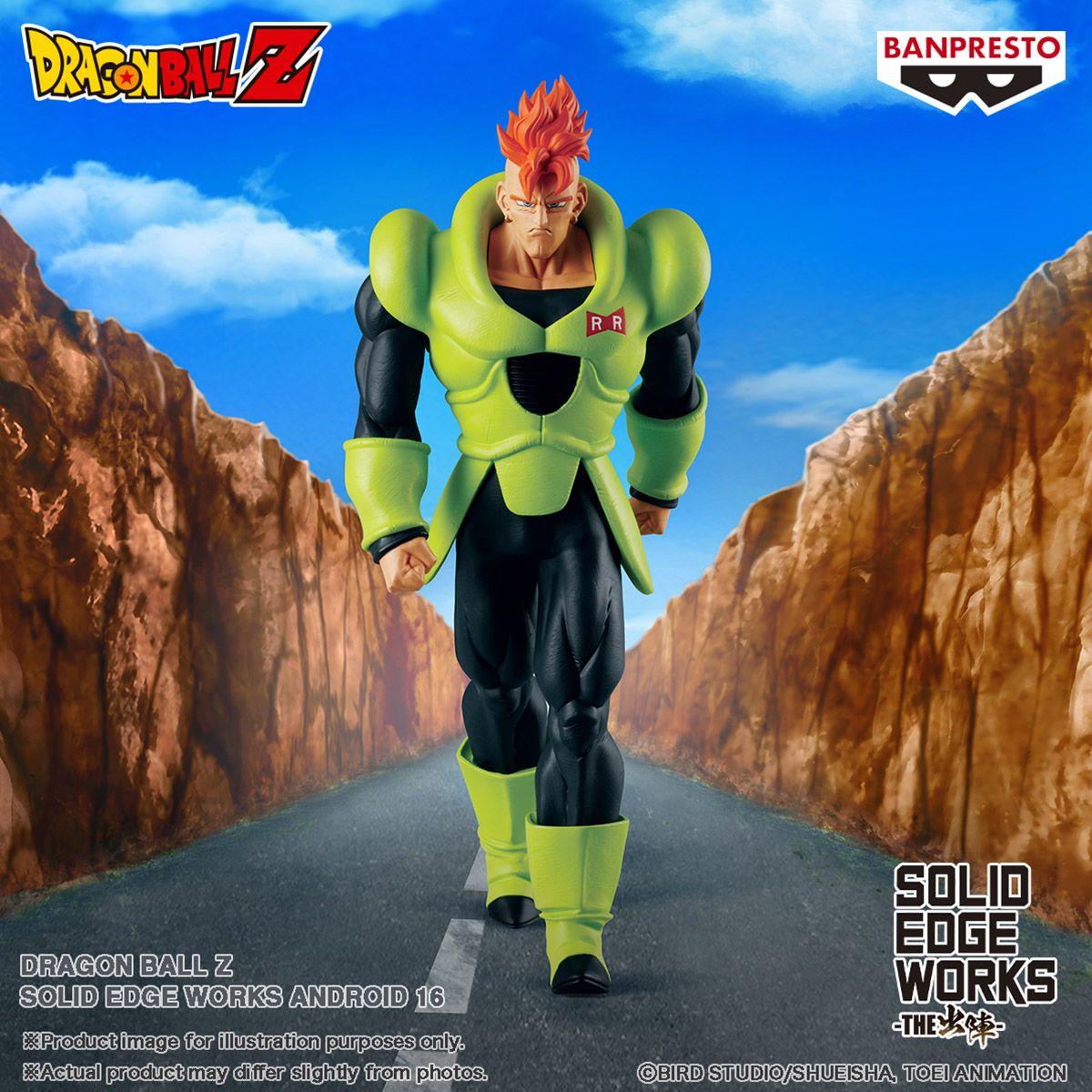 FIGURA COLEC BANDAI DRAGON BALL Z SOLID EDGE WORK ANDROID 16-3