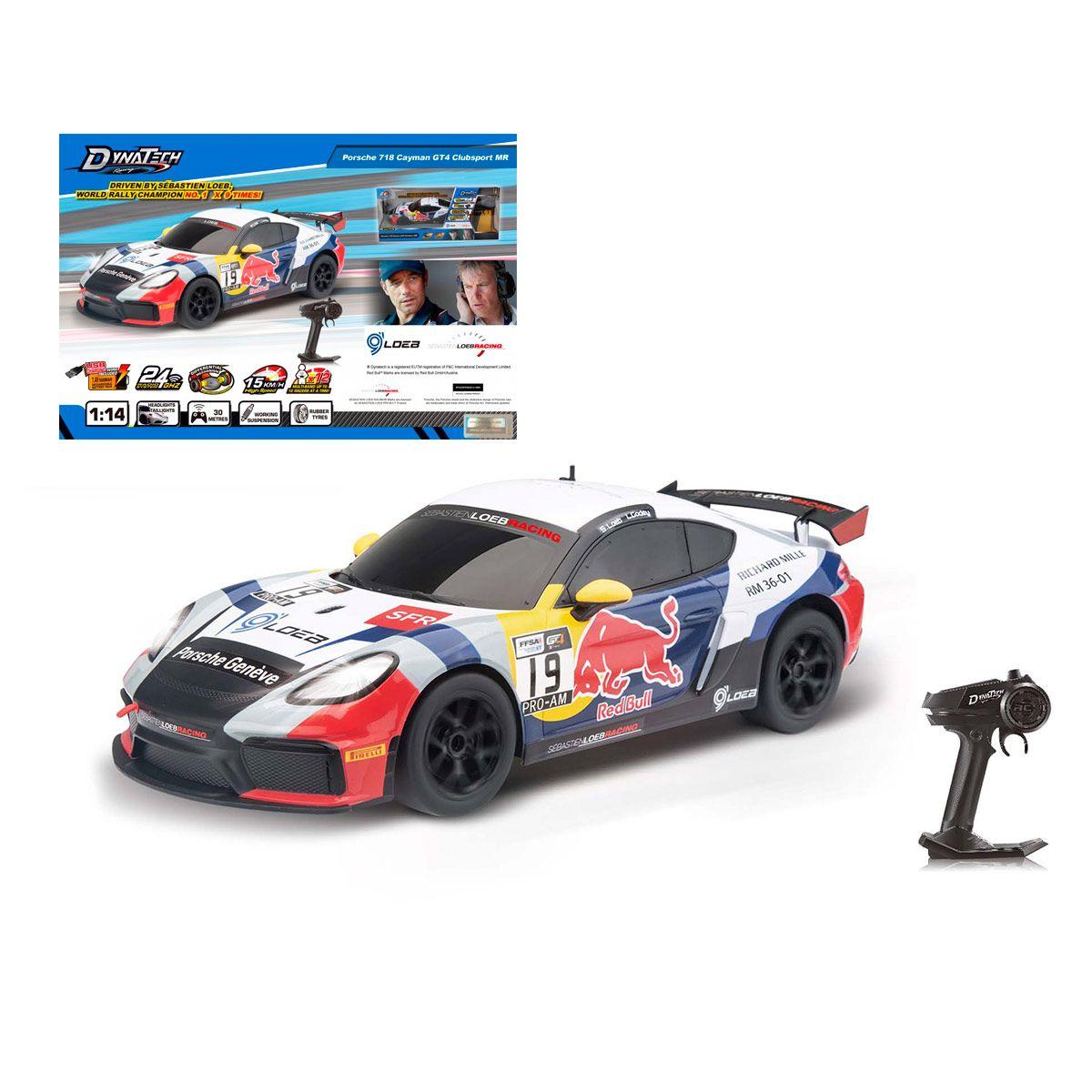 AUTO A CONTROL REMOTO PORSCHE 718 CAYMAN GT4 CLUBSPORT MR-114-24G-0