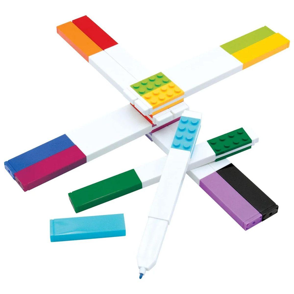 MARCADORES LEGO ICONIC WRITING INST MARKERS PACK 10 UND-1