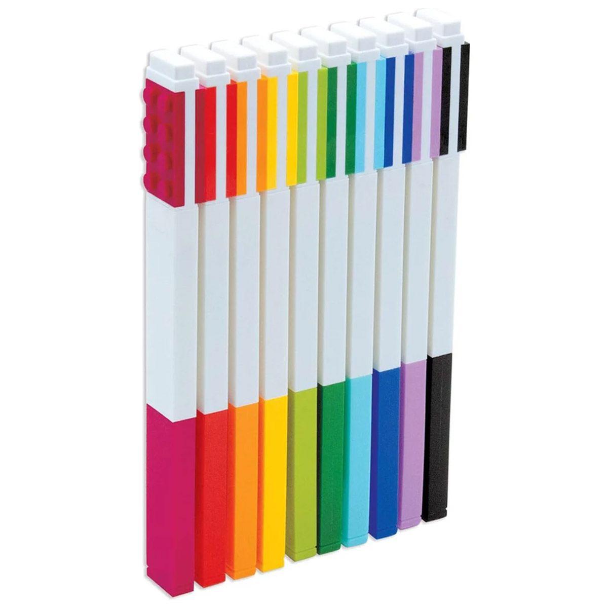 MARCADORES LEGO ICONIC WRITING INST MARKERS PACK 10 UND-2
