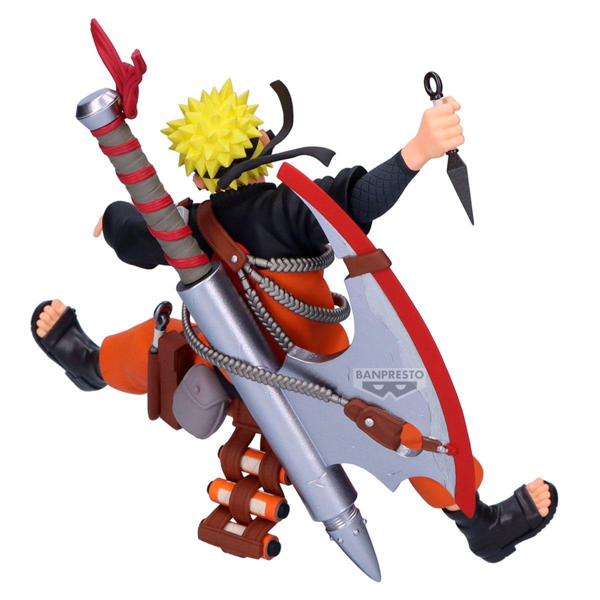 FIGURA BANDAI NARUTO 72 SERIES 33 VIBRT STARS NARUTO UZUMAKI-2