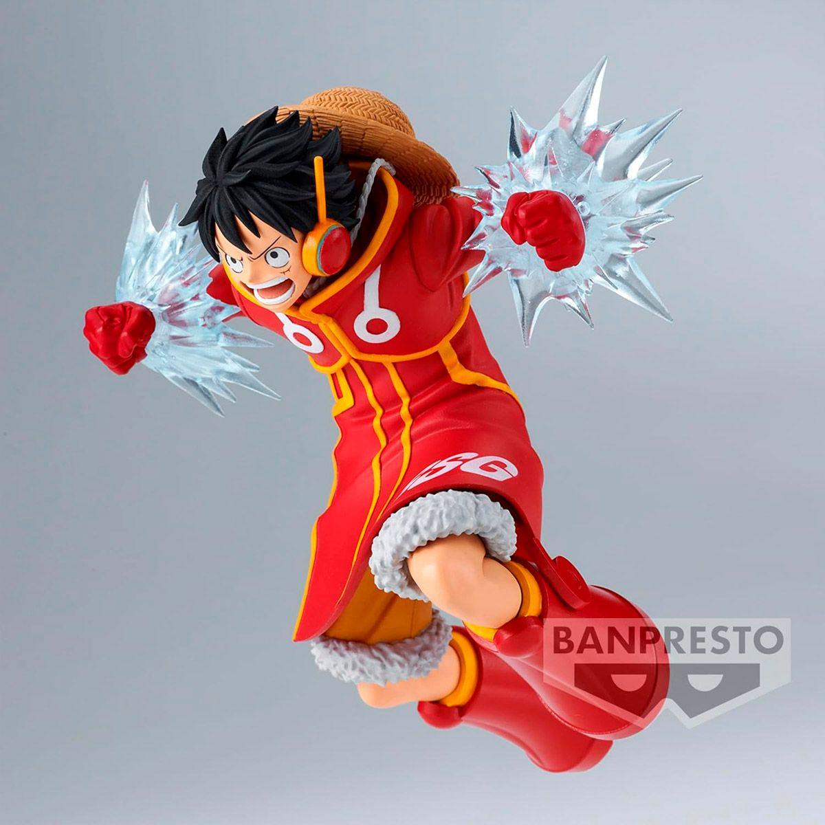 FIGURA COLECC BANDAI ONE PIECE BATTLE RECORD COLLECT LUFFY-2