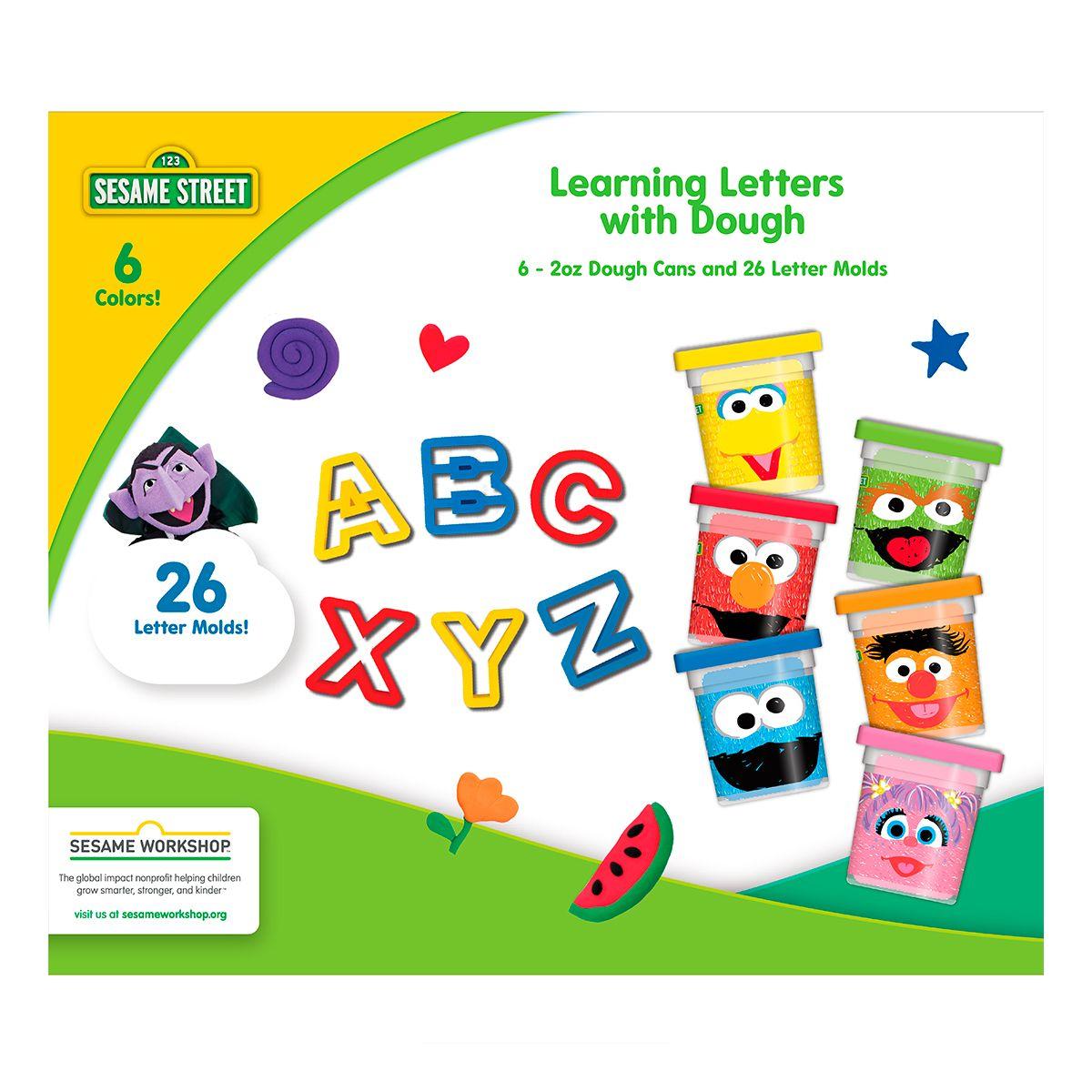 SET DE APRENDIZAJE CON MASA PLAZA SESAMO-2