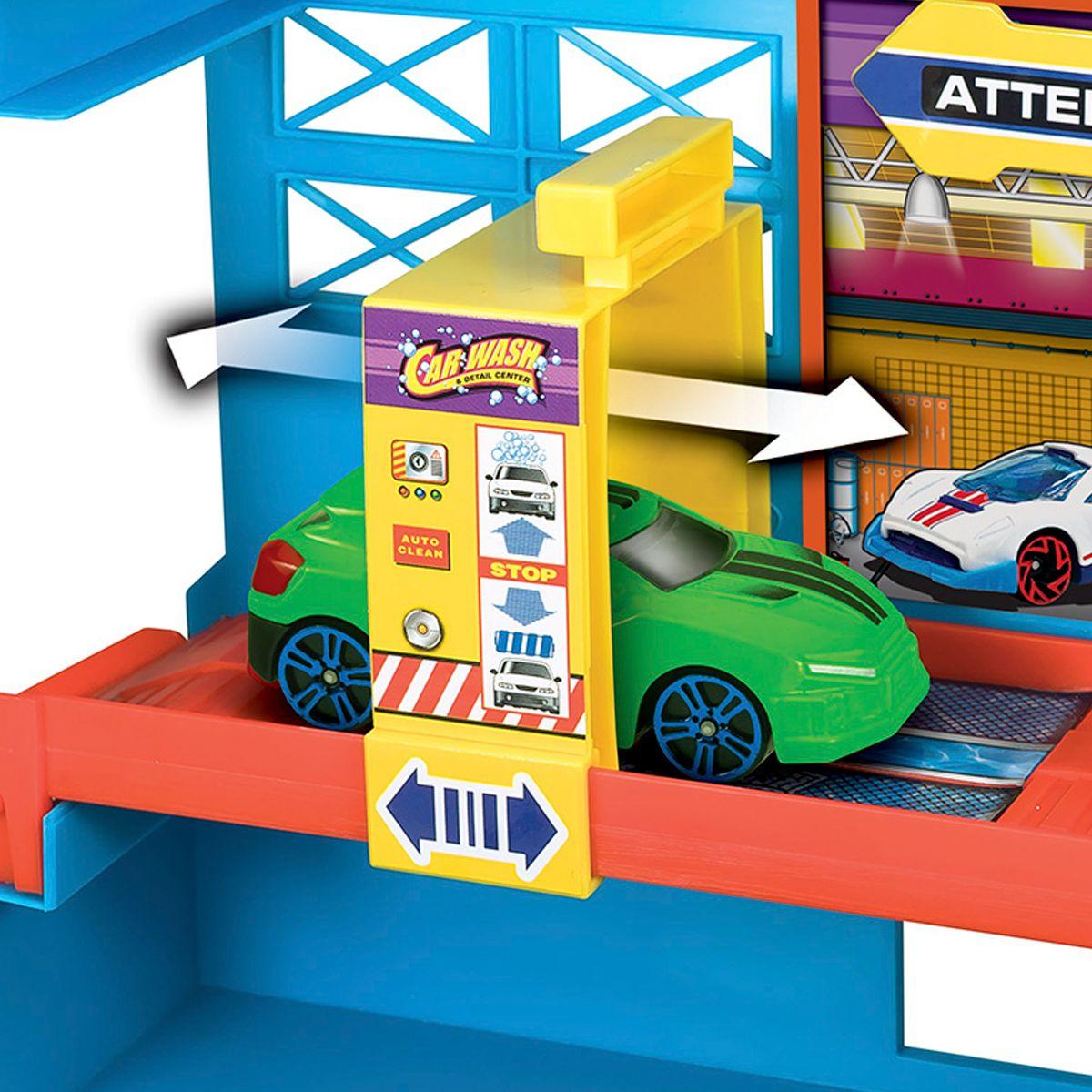 VEHICULOS MINIATURA TALLER DE SERVICIO PARA AUTOS-4