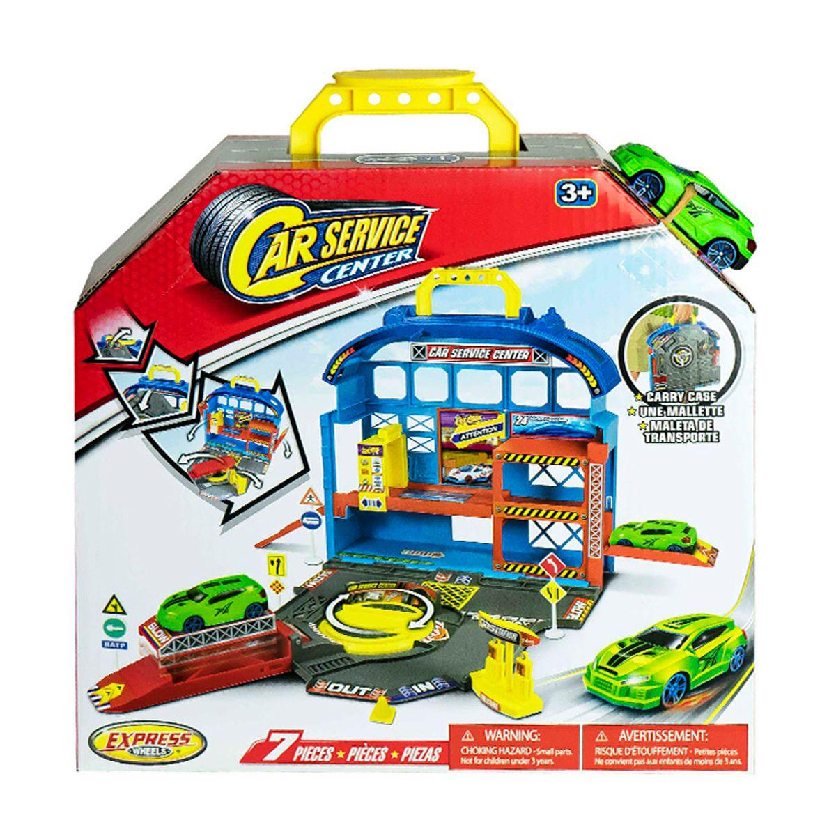 VEHICULOS MINIATURA TALLER DE SERVICIO PARA AUTOS-5