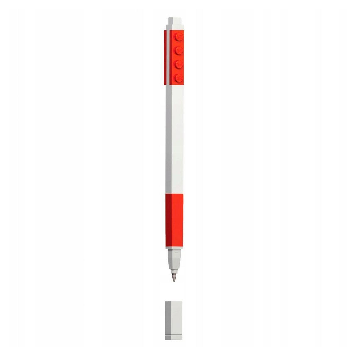 LAPIZ GEL LEGO PEN PAL CON MINIFIGURA ROJO SANTOKI-2