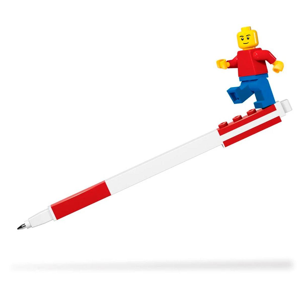 LAPIZ GEL LEGO PEN PAL CON MINIFIGURA ROJO SANTOKI-3