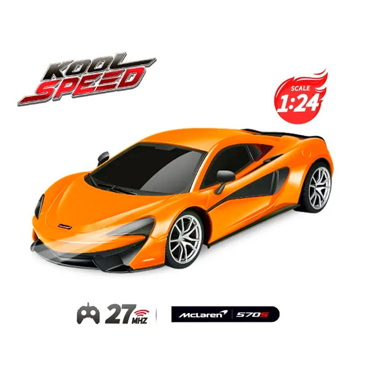 AUTO A CONTROL REMOTO MCLAREN 570S-124-27 MHZ-1