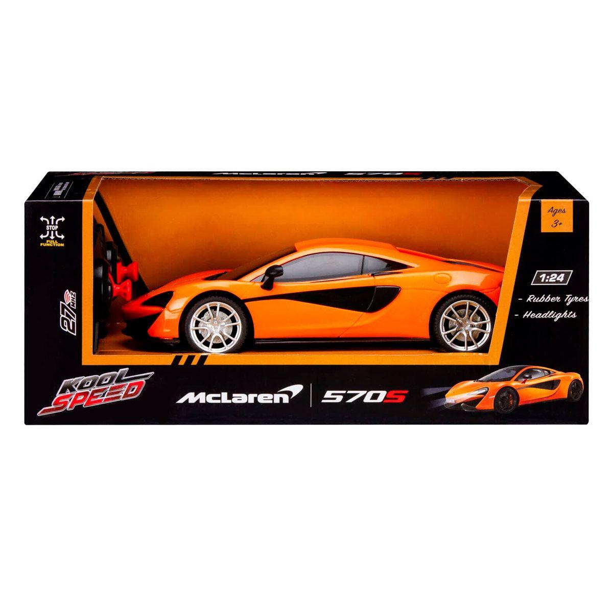 AUTO A CONTROL REMOTO MCLAREN 570S-124-27 MHZ-2
