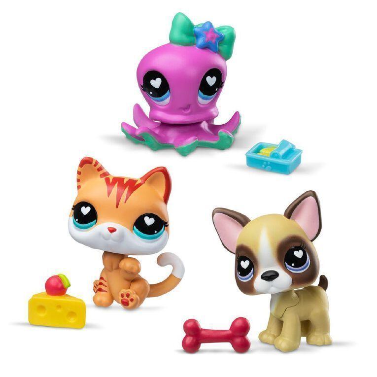 MUÑECOS LITTLEST PET SHOP PET TRIO IN TUBE WAVE 4 - SURTIDO-3