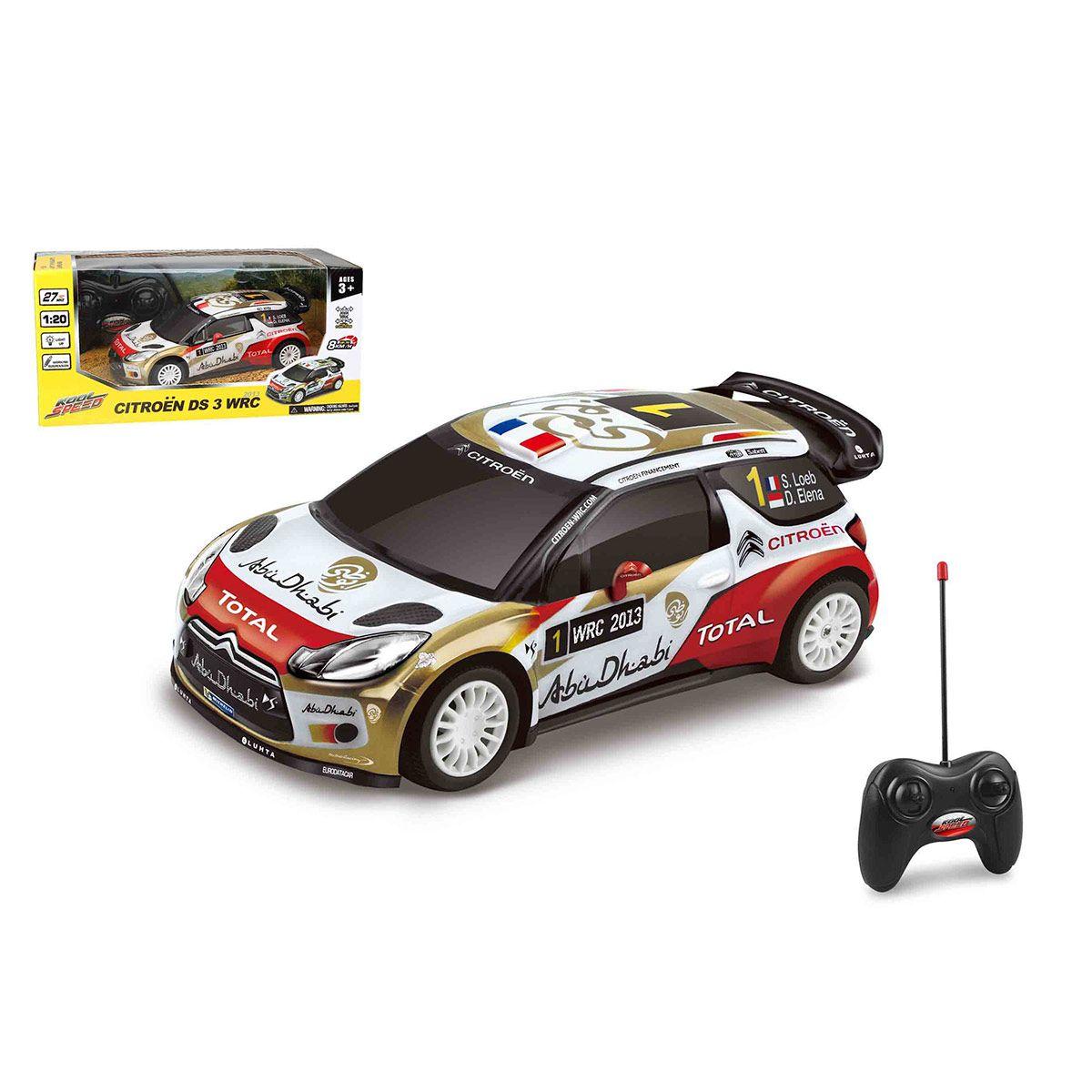 AUTO A CONTROL REMOTO CITROEN DS 3 WRC-120-27 MHZ-0