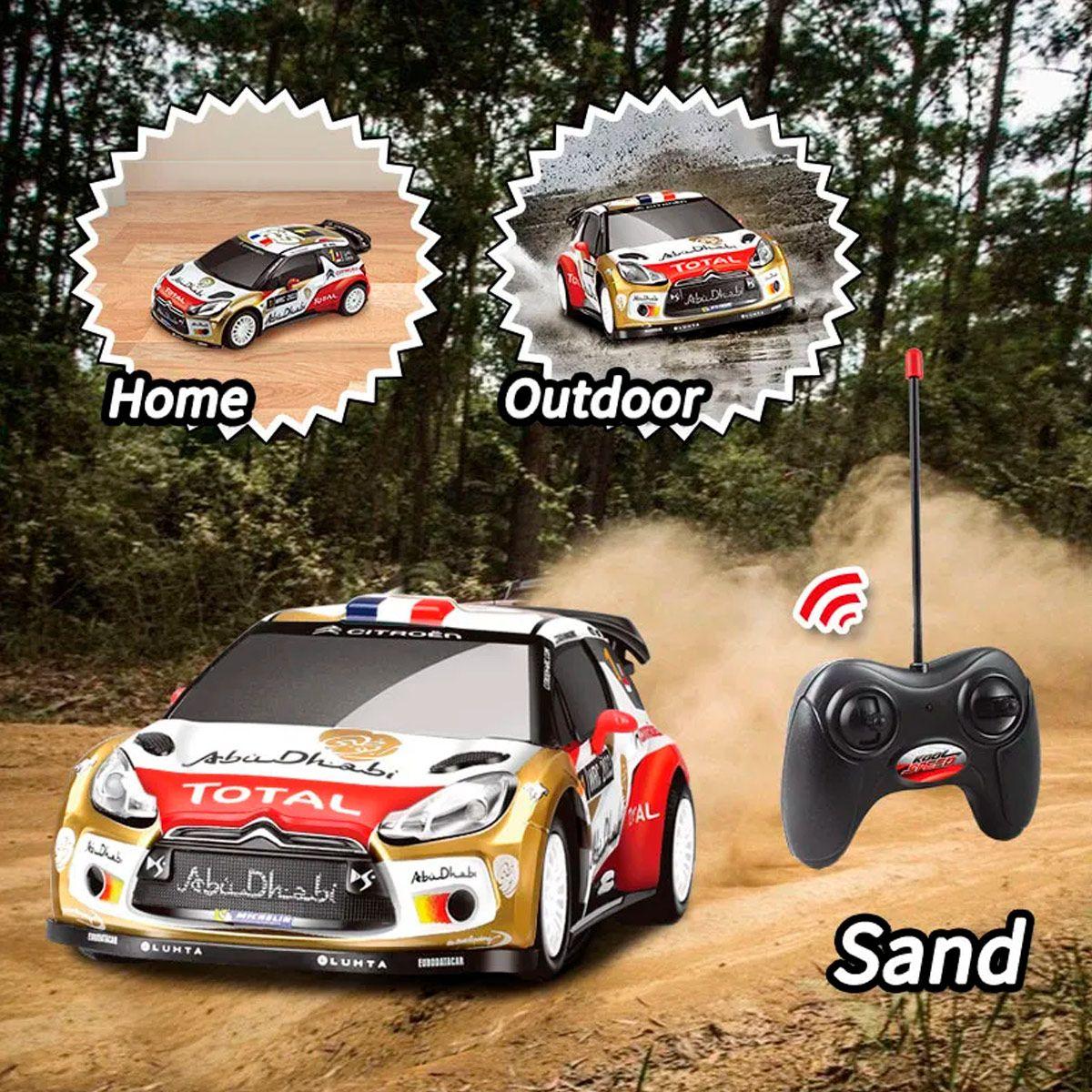 AUTO A CONTROL REMOTO CITROEN DS 3 WRC-120-27 MHZ-1