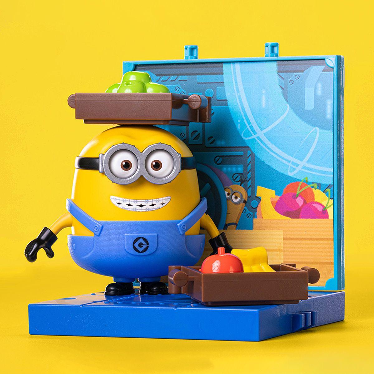FIGURA ARMABLE BLOKEES MINIONS PRECOOL 01 OTTO THE FRUIT HANDLER-1